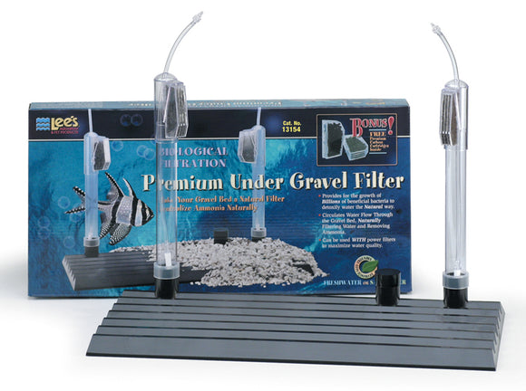 010838131548 13154 Lee's Premium Under Gravel Filter 15/20 Gallon 24 x 12 in 12x24 24x12