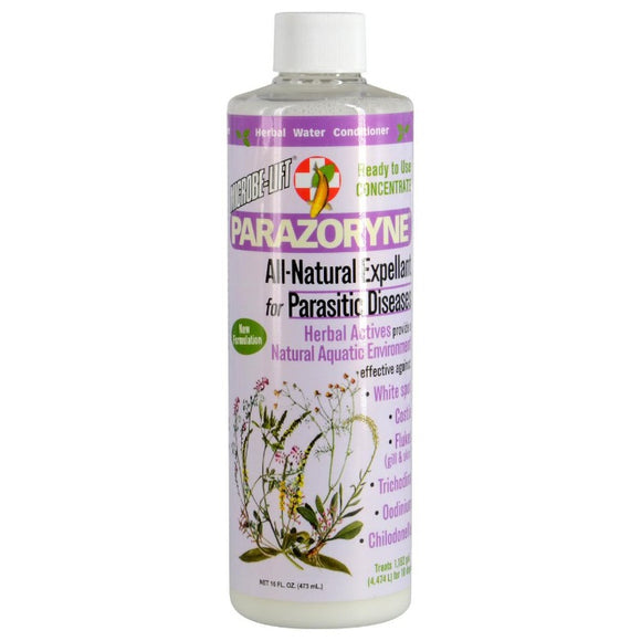 Microbe-Lift Parazoryne - All Natural Expellant for Parasitic Diseases pond fish koi goldfish medication treatment  097121210708