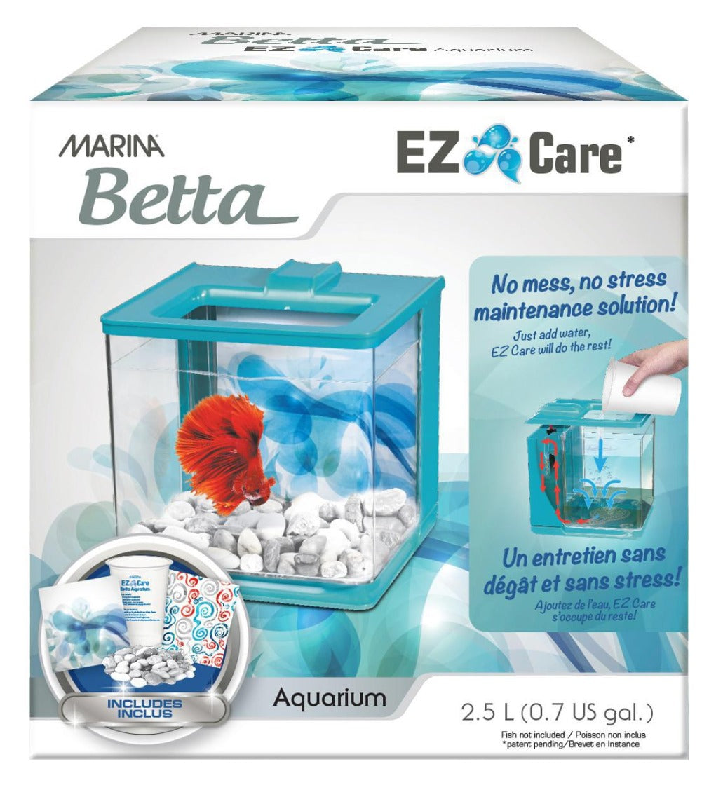 Marina Betta EZ Care Aquarium Kit - Blue