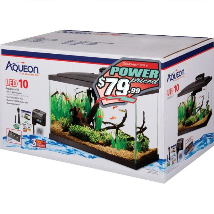 Aqueon LED 10 Gallon High Starter Aquarium Kit - Main Image