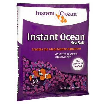 Instant Ocean Marine Sea Salt saltwater mix 50 gallon bag SS3-50  051378014007