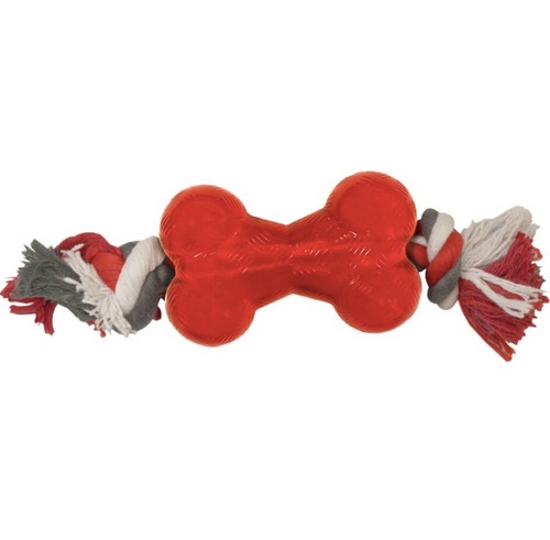 SPOT Play Strong Tugs Bone 5.50 with Rope