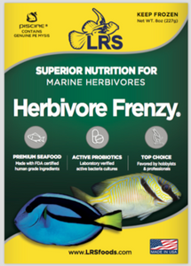 LRS Herbivore Frenzy Premium Frozen Food 8 oz
