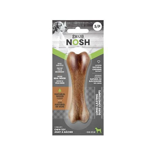 Zeus Nosh Bone Natural Wood Flavor Small 96398 022517963982