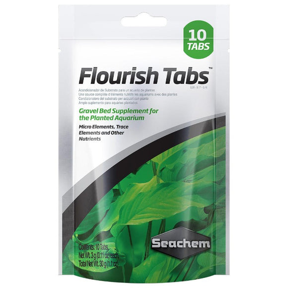 seachem flourish root tabs 10 pack plant fertilizer  aquatic aquarium fish tank  000116050500 505