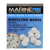 MARINEPURE Ceramic High Performance Biofilter Media - 1.5 Spheres  857246002004 900102 2 quarts  two qt small box balls round