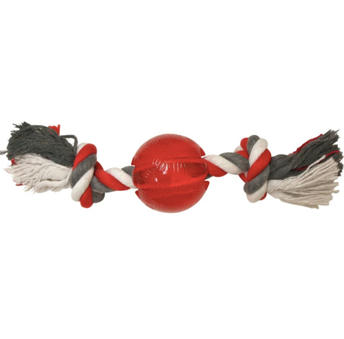 SPOT Play Strong Tugs Mini Ball 2.25 with Rope