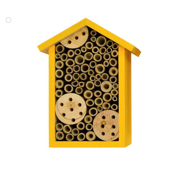 Better Gardens Pollinator Bee House - Yellow