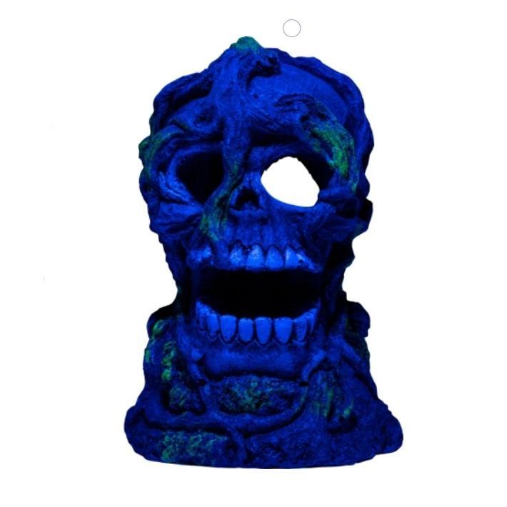 GloFish Aquarium Ornament - Skull XL