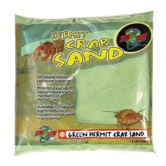 Zoo Med Hermit Crab Sand - Green HC-2G 097612009248