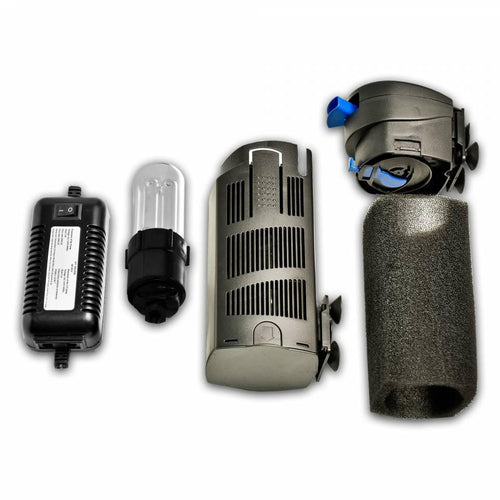 Aquatop Submersible 7W UV Filter, 126 GPH for Aquariums up to 75 Gallons