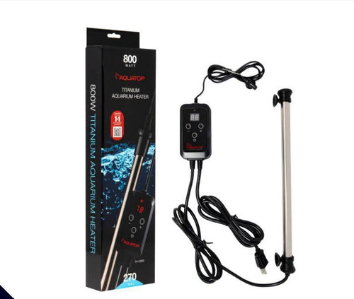 Aquatop Titanium Submersible Heater with Controller 800 watt