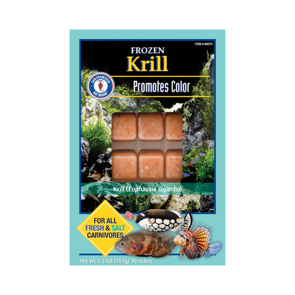 San Francisco Bay Brand Frozen Krill Cubes