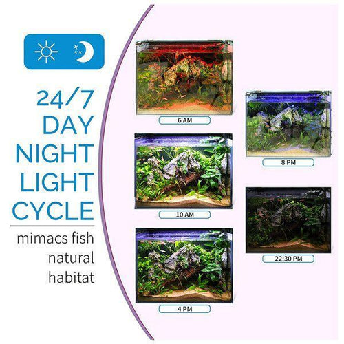Hygger Advanced Full Spectrum LED Aquarium Light with 24/7 Timer