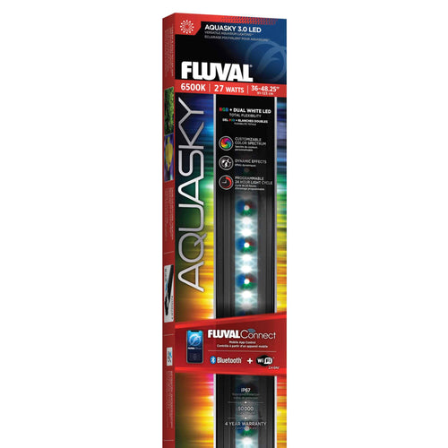 Fluval Aquasky Bluetooth 3.0 LED 27W  36 - 48.25 inch Light Fixture