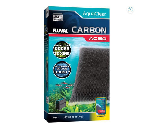 Fluval AquaClear 50 Power Filter AC50 Clear-Carb Filter Insert