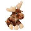 snugarooz marty the moose plush dog toy with squeaker and crinkle 712038963102