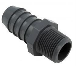 Plumbing - Insert Adapter 3/4 inch MPT x 1 inch Hose