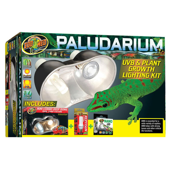 Zoo Med Paludarium & UVB Plant Growth Lighting Kit