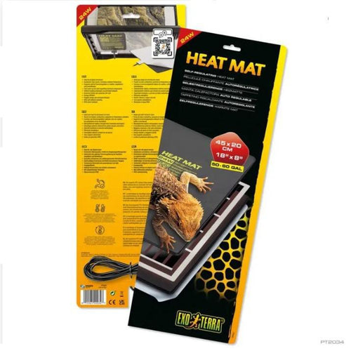 Exo Terra Heat Mat, Self-Regulating Substrate Heater, PTC