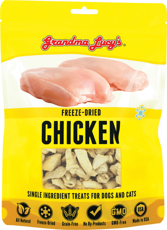 Grandma Lucy's Freeze Dried Chicken 3.5 oz - Single Ingredient