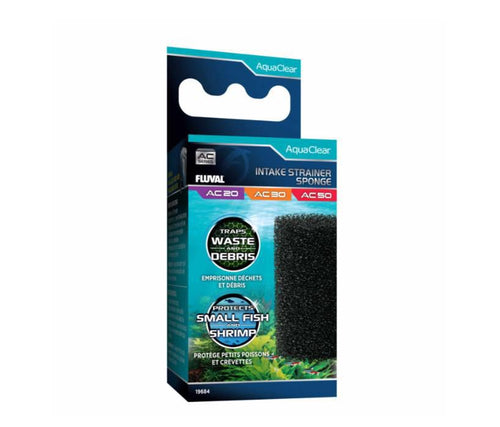 Fluval AquaClear Power Filter Intake Strainer Sponge - AC20 AC30 AC50