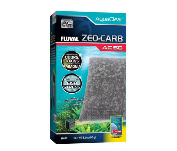 Fluval AquaClear 50 Power Filter AC50 Zeo-Carb Filter Insert