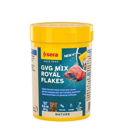 Sera GVG Mix Royal Flakes with Freeze Dried Insects Fish Treat