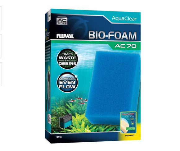 Fluval AquaClear 70 Power Filter AC70 Bio-Foam Filter Insert