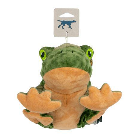 Tall Tails Animated Frog Plush Dog Toy - 9 Inch