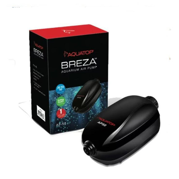 Aquatop Breza AIr Pump, Single Outlet 20 - 50 gallon