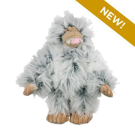 Tall Tails Mini Yeti Plush Dog Toy with Squeaker - 7