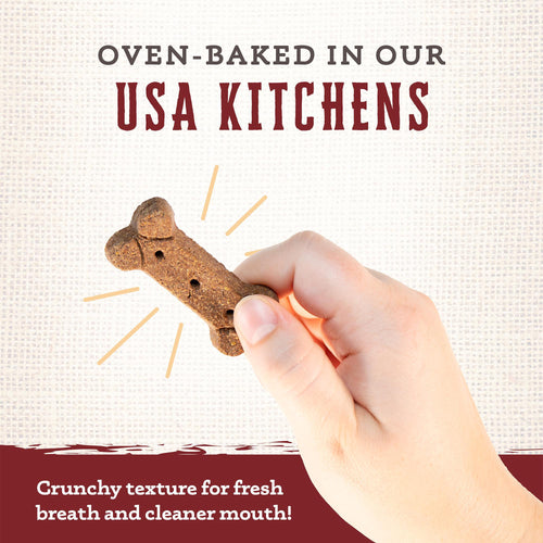 Wholesomes Gourmet Rewards Smoky Bites Biscuits - Bacon Dog Treats 3 lb