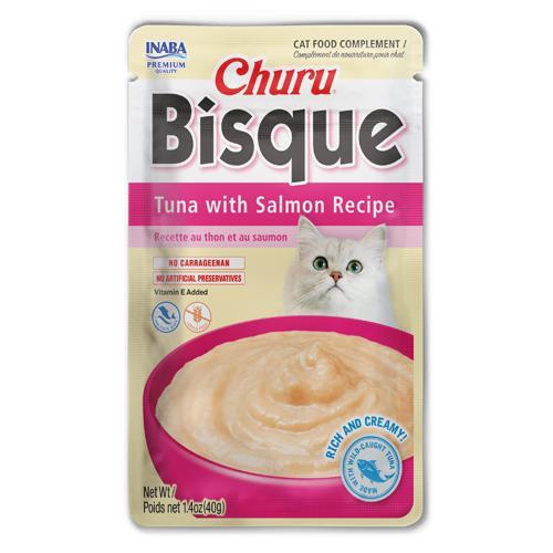 Inaba Churu Bisque Pouches - Tuna with Salmon Recipe 1.4 oz