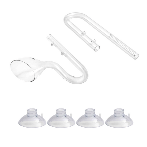 Fluval Glass Lily Pipe Set Input/Output 17 mm for 107/207/307/407 Canister Filters