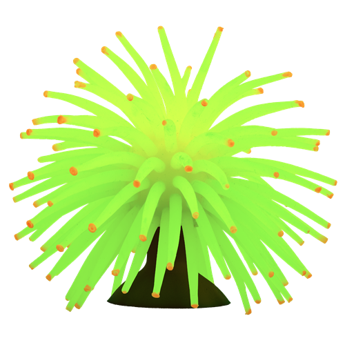 GloFish Aquarium Ornament Mini Anemones 2 Pack