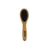 Bamboo Groom Oval Pin Brush with Stainless Steel Pins