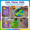 Brightkins Circle 2-in-1 Slow Feeder Bowl & Lick Mat
