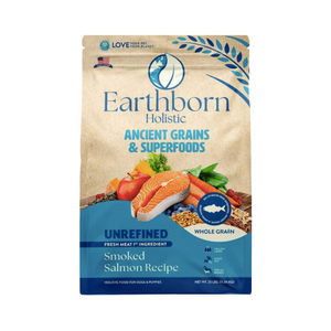 Earthborn Holistic Unrefined Smoked Salmon & Ancient Grains Dry Dog Food for All Life Stages