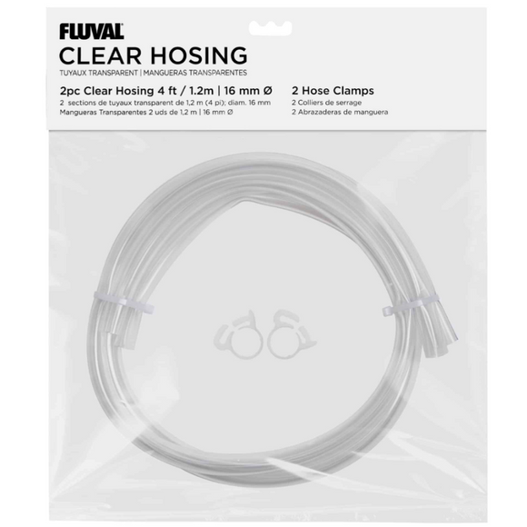 Fluval Canister Filter Clear Hose 4 ft / 1.2 m for 107/207/307/407