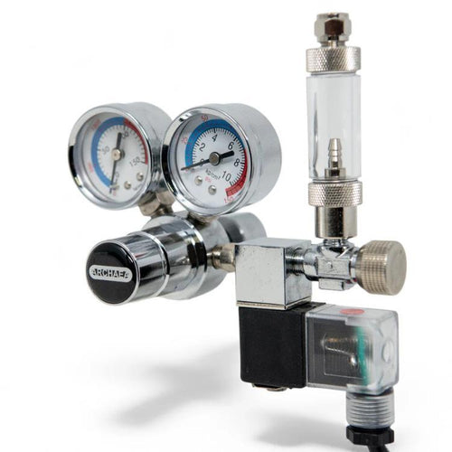 ARCHAEA AccuPRO Elite Full-Size Dual Gauge CO2 Regulator (Fits CGA 320 Cylinder) AIC-168