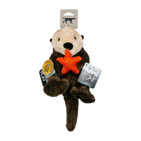 Tall Tails Plush Otter Rope Body Dog Toy - 13 Inch
