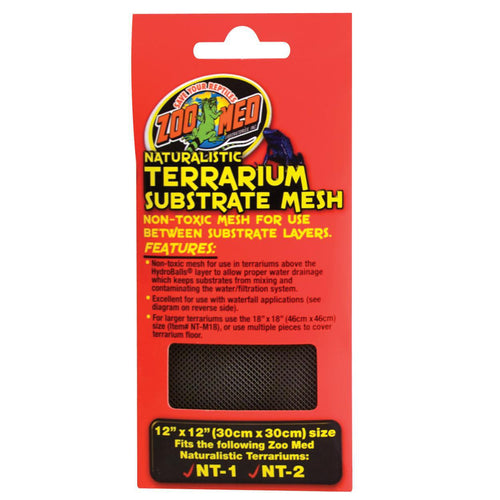 Zoo Med Terrarium Substrate Mesh 12 x 12 in