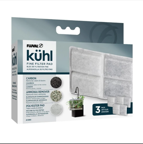 Fluval Kuhl Fine Filter Pad - 3 Pack