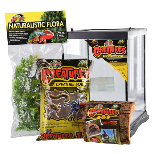 Zoo Med Creatures  Habitat Kit 3 Gallon
