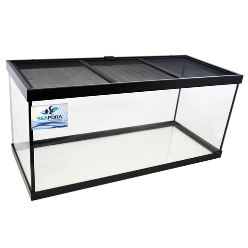 Seapora TerraHome Glass Terrarium 20 Gallon Long