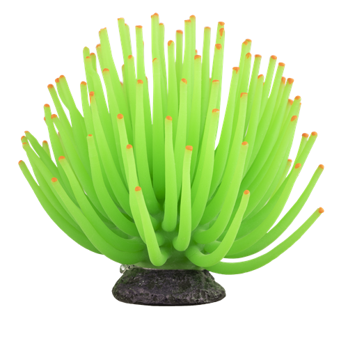 GloFish Aquarium Ornament Green Anemone