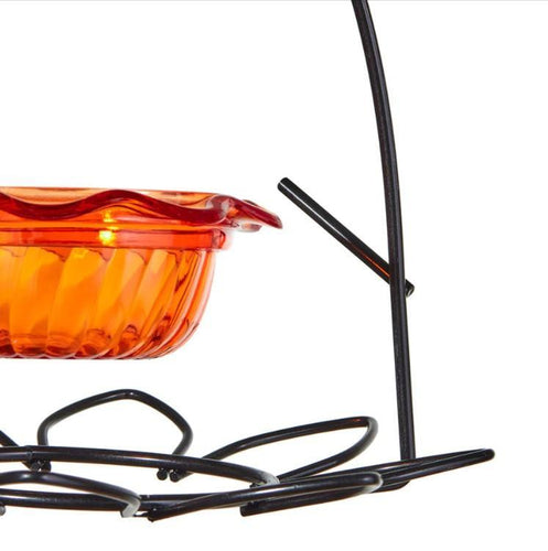 Oriole Feeder Flower Shape for Oranges and Jelly