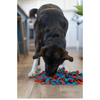 Messy Mutts Round Forage / Snuffle Mat with Suction Cups for Mental Stimulation