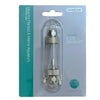 Archaea Accu PRO Metal Bubble Counter with Check Valve (In-Line Type)